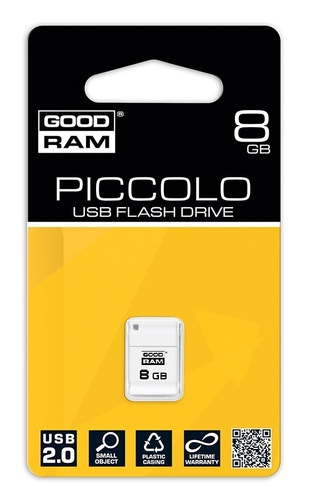 GoodRam PICCOLO 8GB USB2.0 Biały