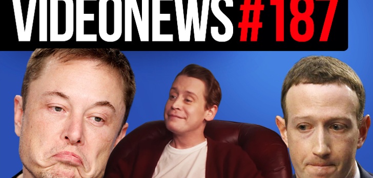 Elon Musk pokazuje tunel, Kevin znów sam w domu, Wtyki w Facebooku - VideoNews #187