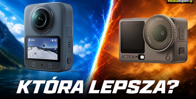 DJI Osmo Action 6 vs DJI Osmo 360 - którą kamerę wybrać i dla kogo?