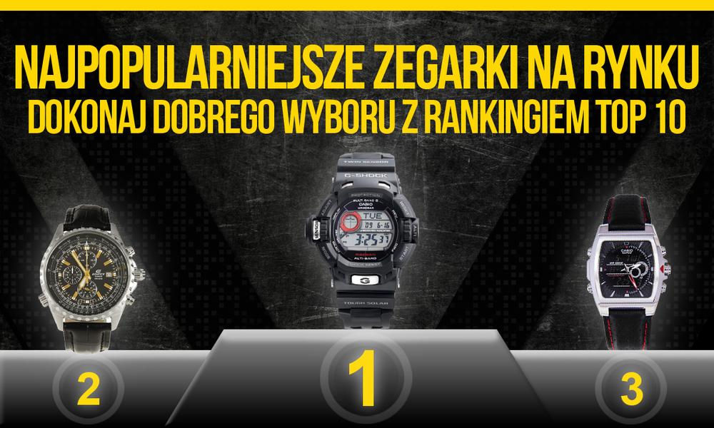 Najpopularniejsze Zegarki Na Rynku - Dokonaj Dobrego Wyboru z Rankingiem TOP 10!