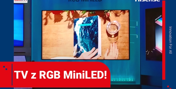 Hisense na IFA 2025: RGB MiniLED i współpraca z FIFA