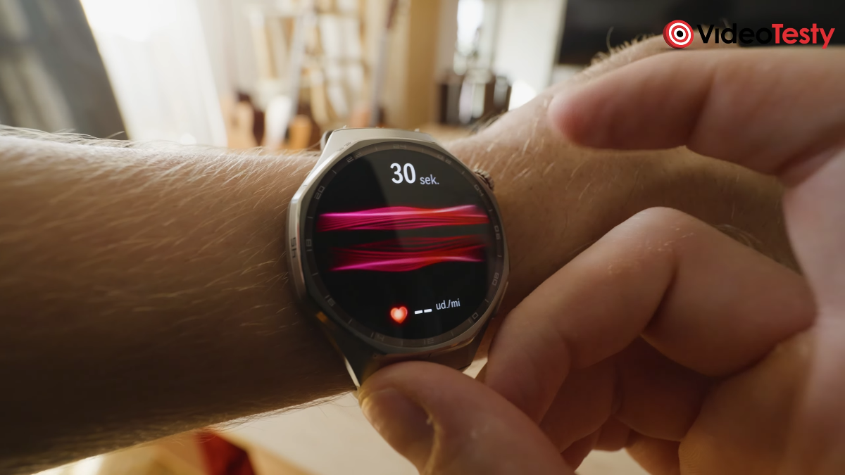 Mierzenie tętnic z pomocą Huawei Watch GT 6 Pro Safari