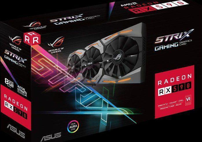 Asus ROG Strix Radeon RX 590, 8GB GDDR5 (90YV0CF0-M0NA00)