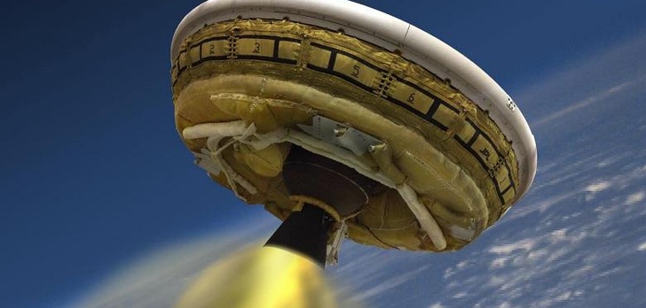 Ludzie wylądują na Marsie latającym spodkiem? NASA już go testuje