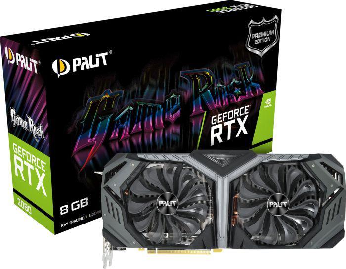 Palit GeForce RTX 2080 GameRock Premium 8GB GDDR6 256BIT