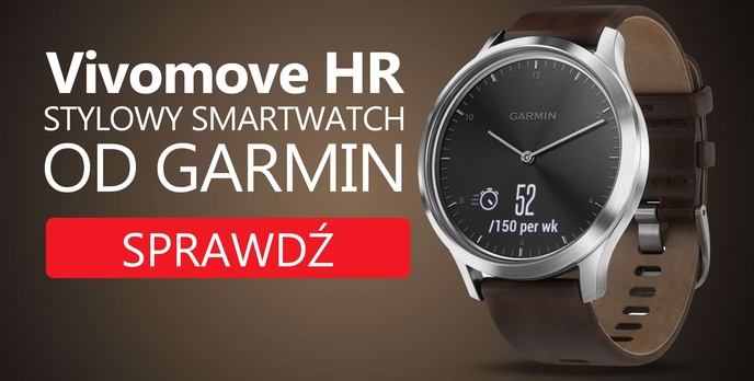 Garmin Przedstawia Vivomove HR - Smartwatch dla Aktywnych