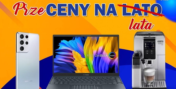 S21 Ultra taniej o 1000 zł i nie tylko! Przeceny na lata w RTV Euro AGD