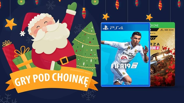 Gry pod choinkę 🎄 Świąteczny prezent dla posiadaczy PC i konsol |2018|