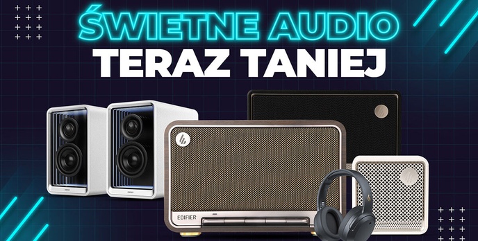 Promocje na audio Edifier! Kolumny, głośniki BT i słuchawki taniej na Cyber Monday