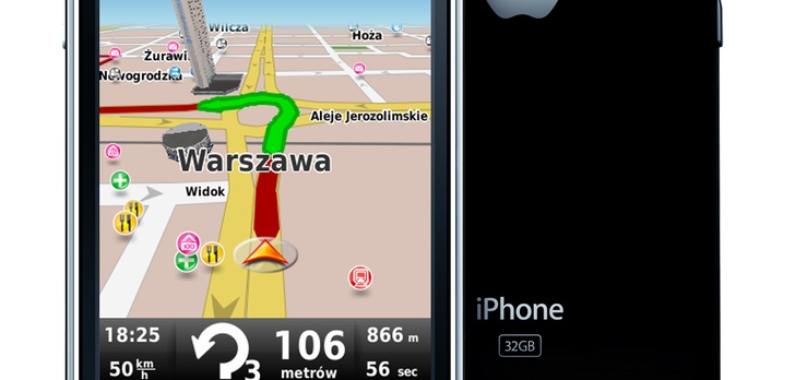Najnowsza wersja nawigacji dla produktów Apple