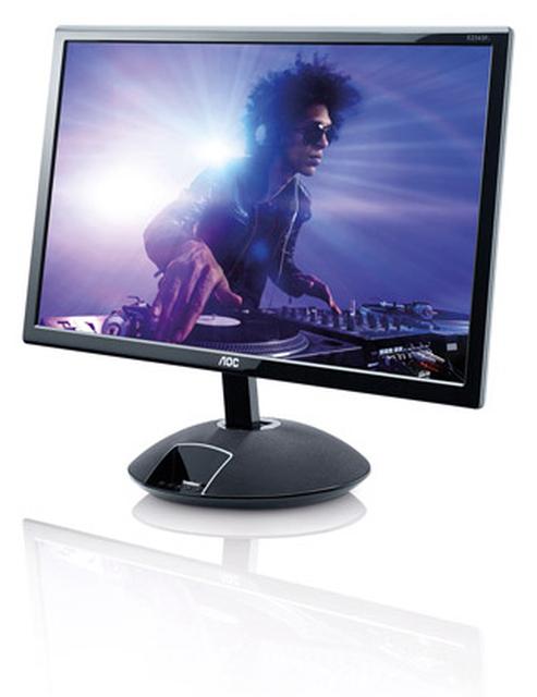 Światowa nowość już dostępna - 23" monitor myStage od AOC ze stacją dokującą iPod