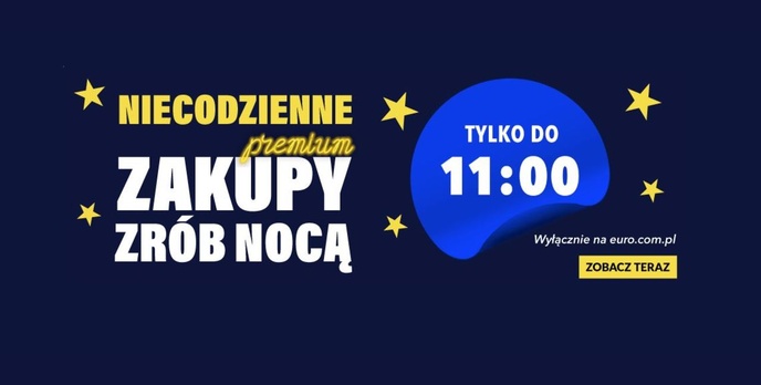 Nocna promocja w dużym sklepie - Małe i duże AGD taniej nawet o kilkaset złotych!