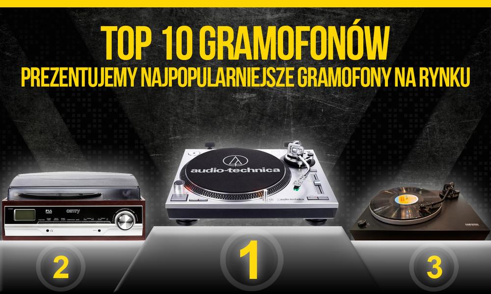 TOP 10 Gramofonów – Prezentujemy Najpopularniejsze Gramofony na Rynku