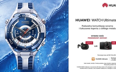 Ekstremalnie wytrzymały Huawei Watch Ultimate 2 z innowacyjną komunikacją sonarową już w Polsce!