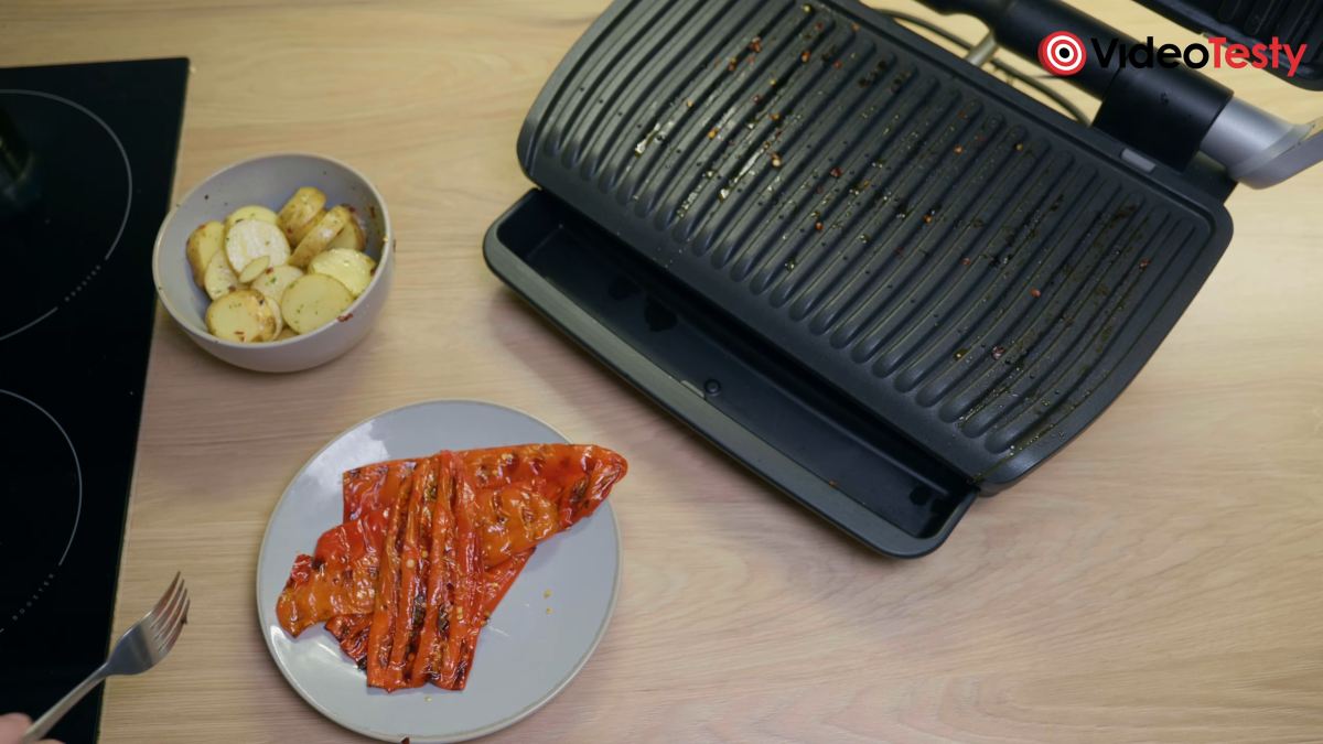 Papryka zdjęta z Tefal OptiGrill Elite XL