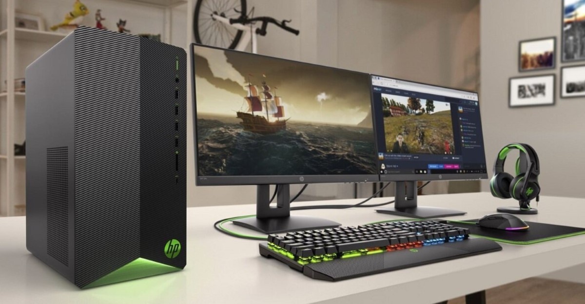 HP Pavilion Gaming TG01-2203nw koło monitora