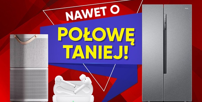 Elektronika taniej nawet o połowę - Niektóre sprzęty tylko do dzisiaj!