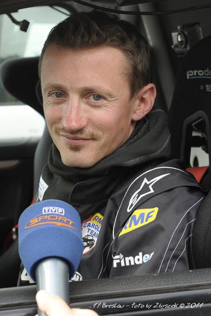 Adam Małysz na rajdzie Wrocław - Drezno