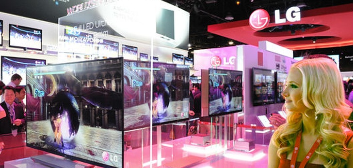 Premiery LG Electronics Targi CES 2012