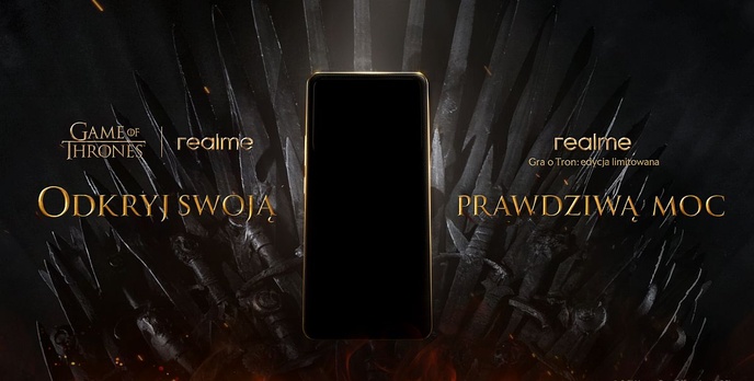 realme zaprezentuje pierwszy w historii smartfon Gry o Tron