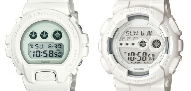 Esencja G-Shocka w czerni i bieli