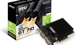 MSI GeForce GT 710 2GB DDR3 (64 Bit) mHDMI, DVI-I, DVI-D (V809-2204R)