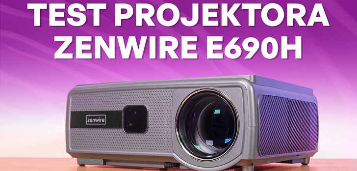 Zenwire E690H - smart projektor do użytku domowegoa