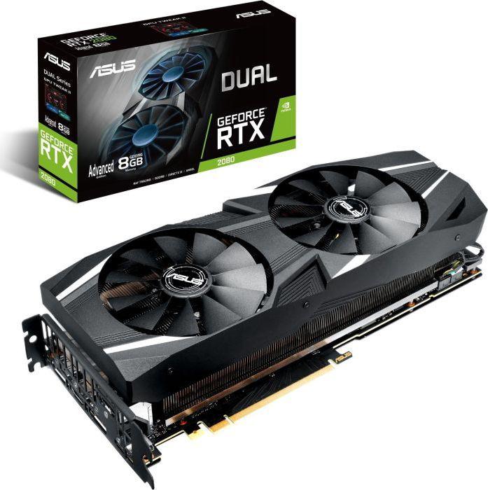 Asus GeForce RTX 2080 DUAL 8GB (DUAL-RTX2080-A8G) Asus GeForce RTX 2080 DUAL 8GB (DUAL-RTX2080-A8G)