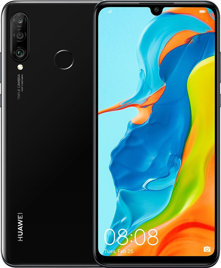 Huawei P30 Lite 4/128GB Dual SIM Czarny (6901443285662)