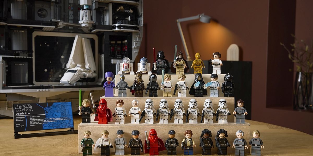 LEGO Star Wars Gwiazda Śmierci (75419) figurki w zestawie