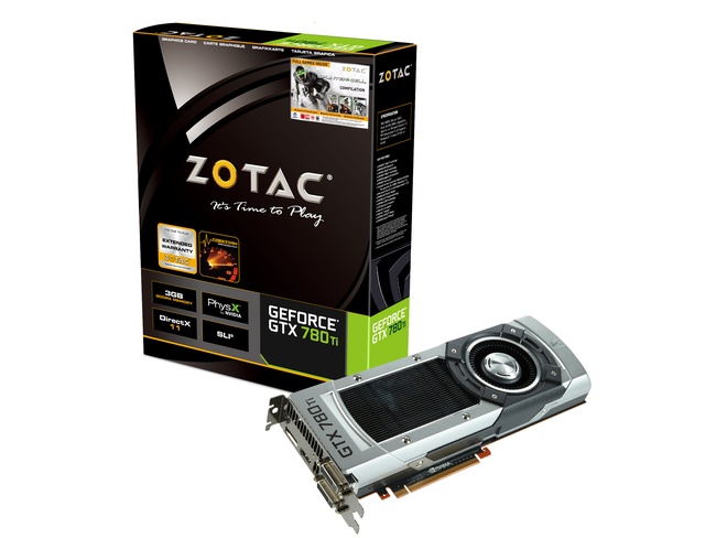 ZOTAC prezentuje zaawansowaną kartę graficzną ZOTAC GeForce GTX 780 Ti