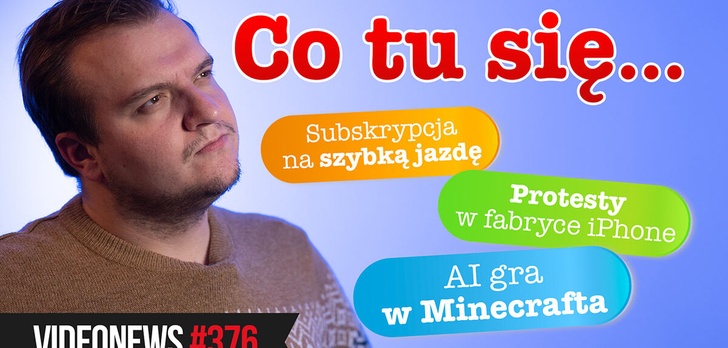 RTX 4060, AI gra w Minecrafta, protest w fabryce iPhone - VideoNews 376