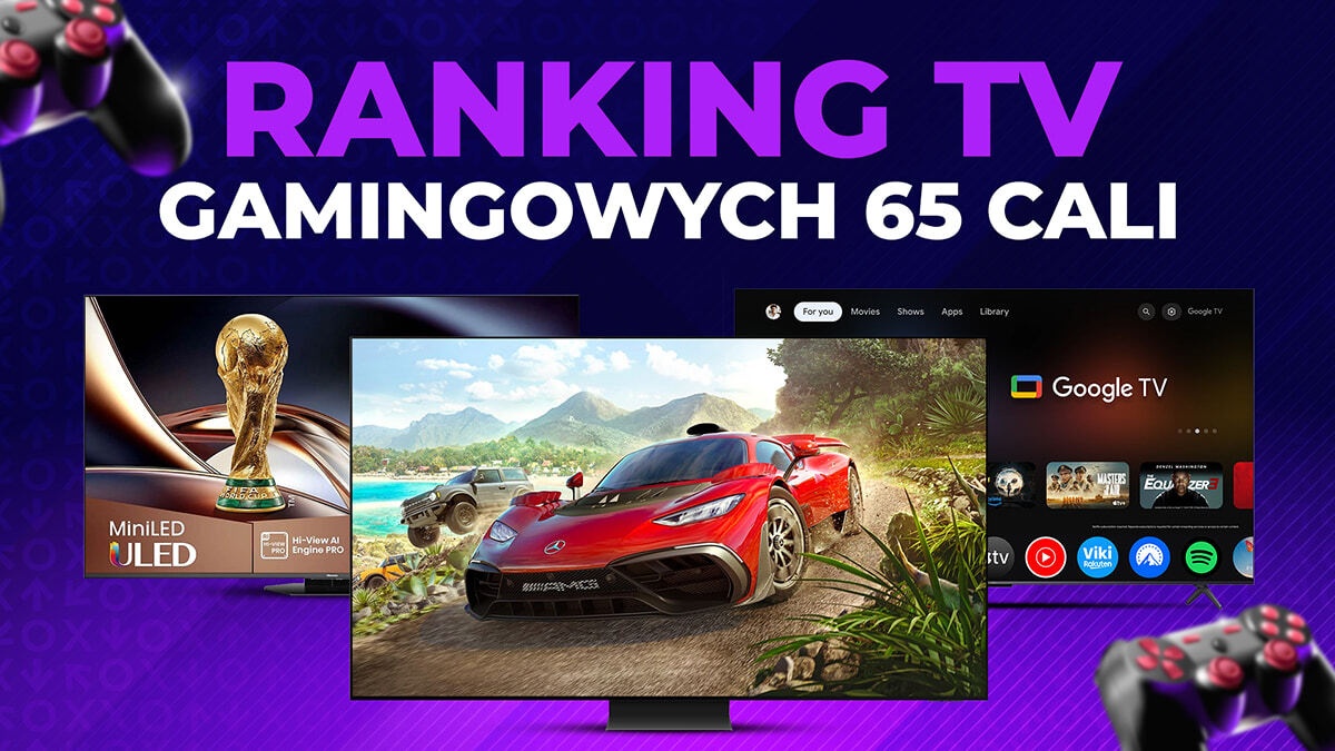 Telewizor gamingowy 65 cali | Ranking TOP 5