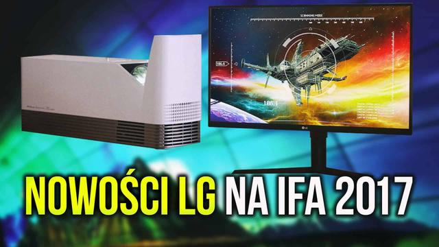 Gamingowe Monitory i Przenośne Projektory LG na IFA 2017