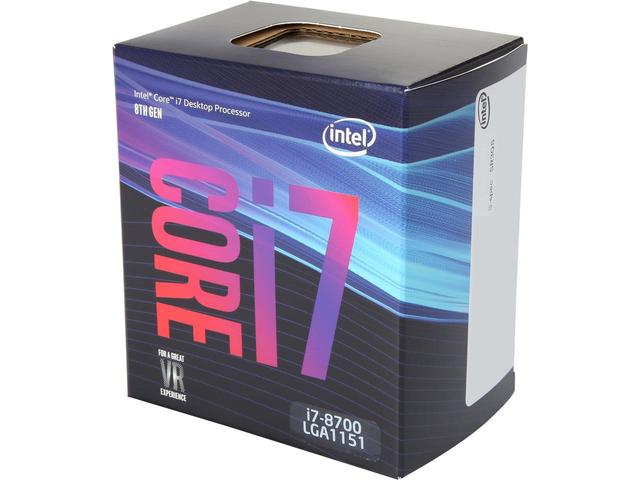 i7-8700 multi-core Turbo Boost