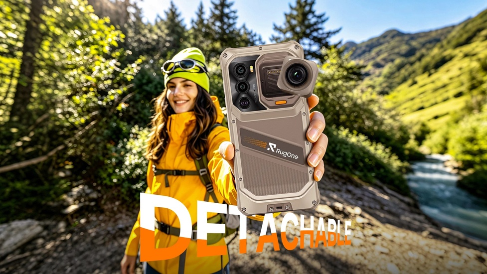 RugOne Xsnap 7 Pro: smartfon z odłączaną kamerką sportową | Znamy cenę