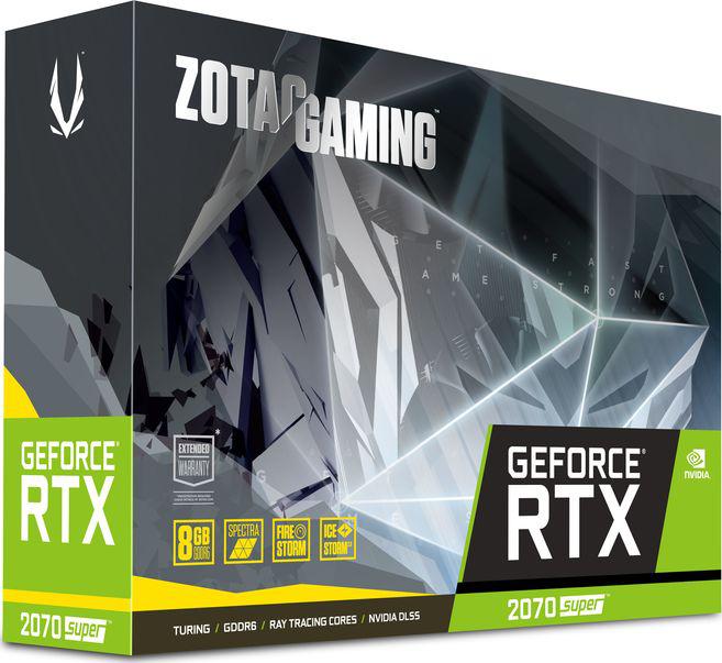 Zotac GeForce RTX 2070 SUPER Twin Fan 8GB GDDR6 (ZT-T20710F-10P) Zotac GeForce RTX 2070 SUPER Twin Fan 8GB GDDR6 (ZT-T20710F-10P)
