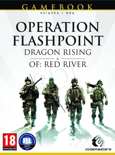Operation Flashpoint: Dragon Rising + Red River (książka + gry PC)