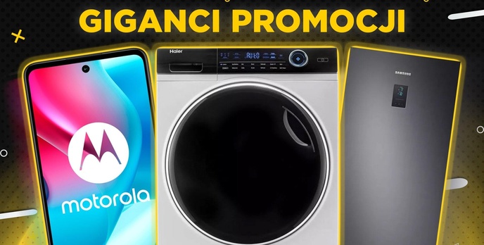 Giganci przecen! Duże pralki, lodówki i smartfony w niskich cenach