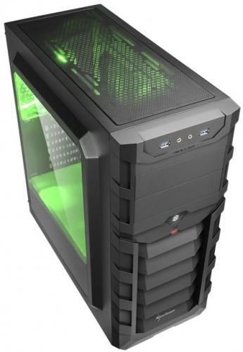 Sharkoon SKILLER SGC1 okno czarno zielony (4044951021277)