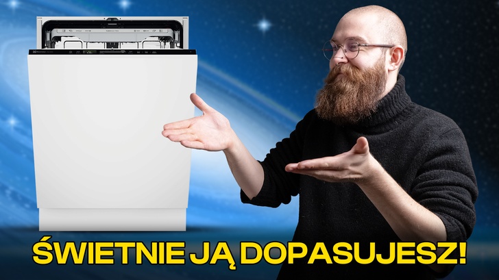 Zmywarka Electrolux E97LX200P: jeszcze więcej miejsca na naczynia!