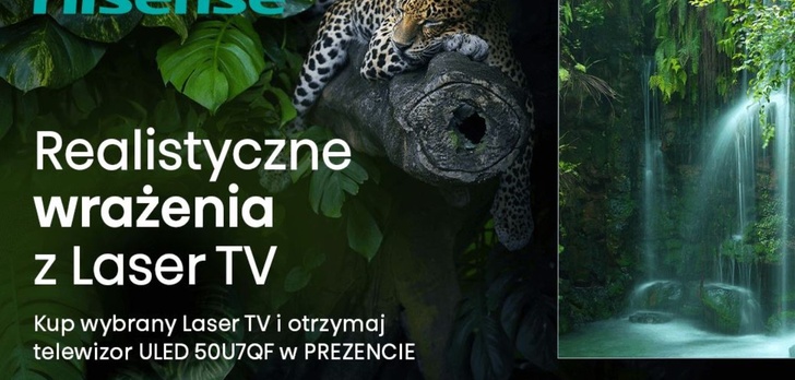Drugi telewizor za darmo? Promocja do projektora Hisense