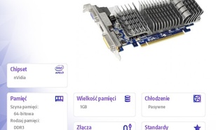 Asus GeForce CUDA GF210 1GB DDR3 PCI-E 64BIT D-SUB/DVI/HDMI LP BOX