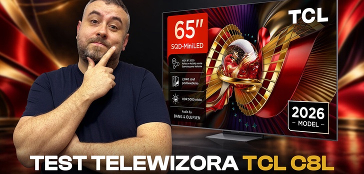 Test telewizora Mini LED TCL C8L: 65-calowy kombajn kinowy do jasnego salonu, filmów, sportu i gier