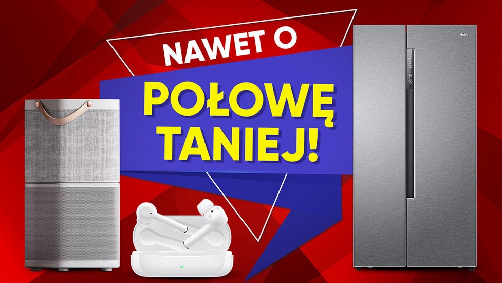 Elektronika taniej nawet o połowę - Niektóre sprzęty tylko do dzisiaj!