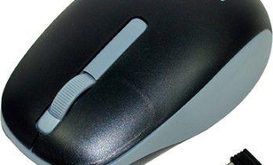 MSONIC MYSZ BEZPRZEWODOWA OPTYCZNA 1000DPI, 3 PRZYCISKI MX707K CZARNO-SZARA