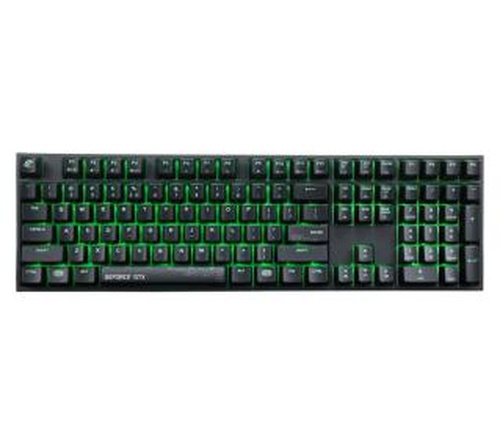 Cooler Master MasterKeys Pro L Nvidia (Cherry MX Silver) zielone