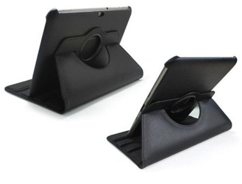 WEL.COM Etui obrotowe 360 stopni do samsung P7300 brązowe