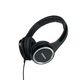 Cresyn C750H Czarne słuchawki HIFI z mikrofonem i pilotem