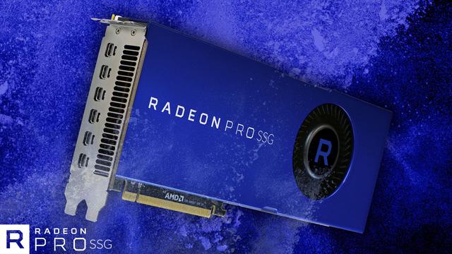 Premierę miała również karta Radeon Pro SSG